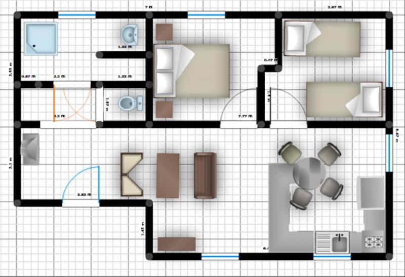 photo 10 Location entre particuliers Champagnole gite Franche-Comt Jura Plan de la location