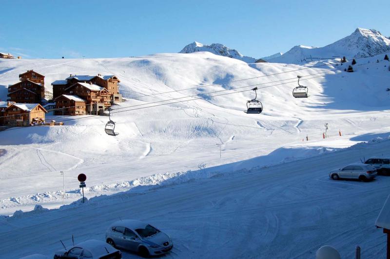 photo 10 Location entre particuliers La Plagne studio Rhne-Alpes Savoie Vue du balcon