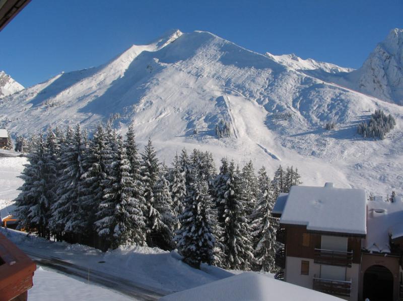 photo 1 Location entre particuliers Manigod-Croix Fry/L'tale-Merdassier appartement Rhne-Alpes Haute-Savoie Vue du balcon