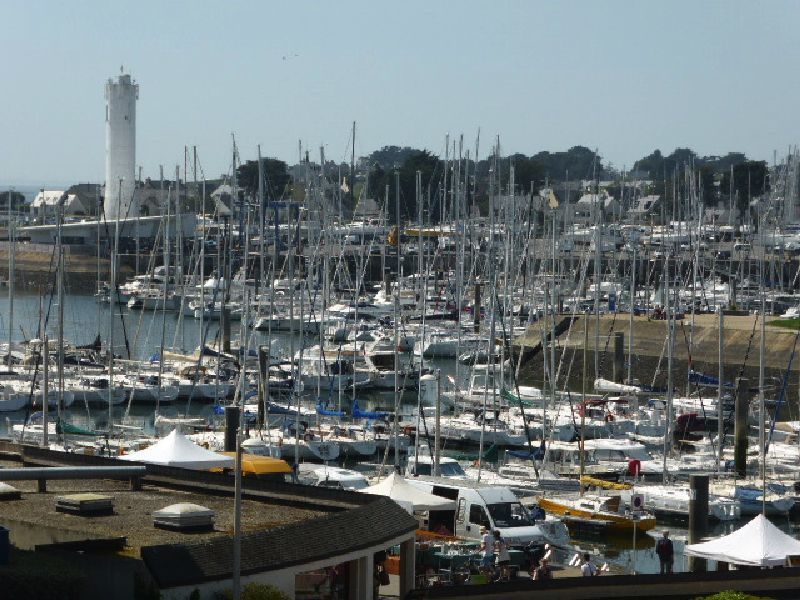 photo 25 Location entre particuliers Arzon appartement Bretagne Morbihan Vue depuis la location