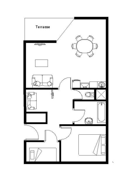 photo 14 Location entre particuliers Font Romeu appartement Languedoc-Roussillon Pyrnes-Orientales Plan de la location