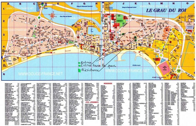 photo 8 Location entre particuliers Le Grau du Roi appartement Languedoc-Roussillon Gard Plan de la location
