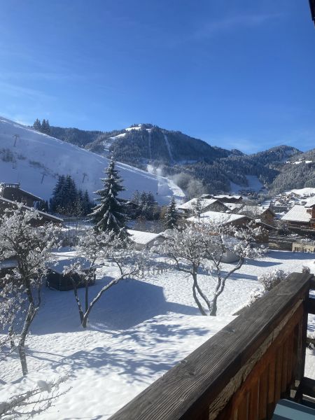 photo 8 Location entre particuliers La Clusaz appartement Rhne-Alpes Haute-Savoie Vue du balcon