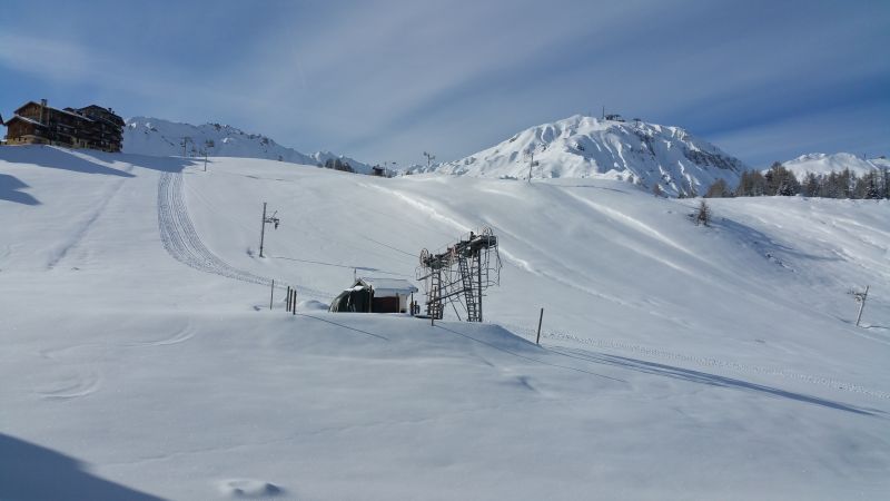 photo 8 Location entre particuliers La Plagne studio Rhne-Alpes Savoie Vue du balcon