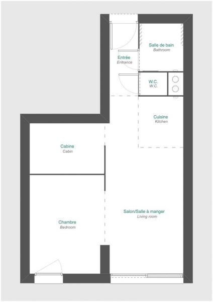 photo 19 Location entre particuliers Val Thorens appartement Rhne-Alpes Savoie Plan de la location