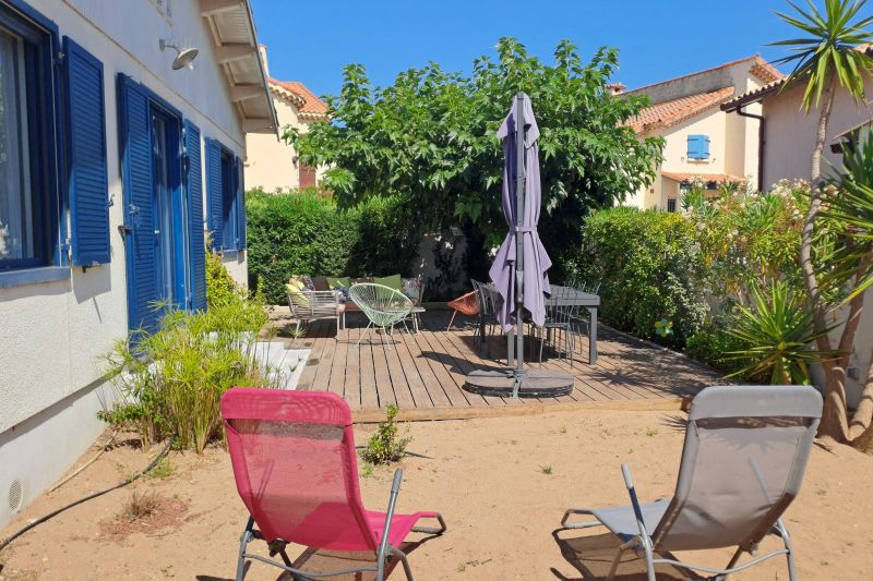 photo 0 Location entre particuliers Portiragnes villa Languedoc-Roussillon Hrault Jardin