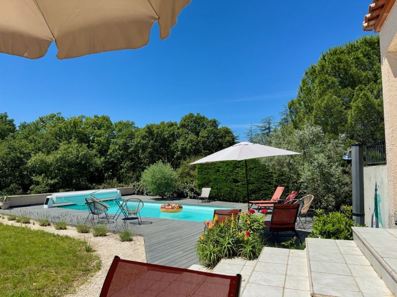 photo 2 Location entre particuliers Barjac maison Languedoc-Roussillon Gard Piscine