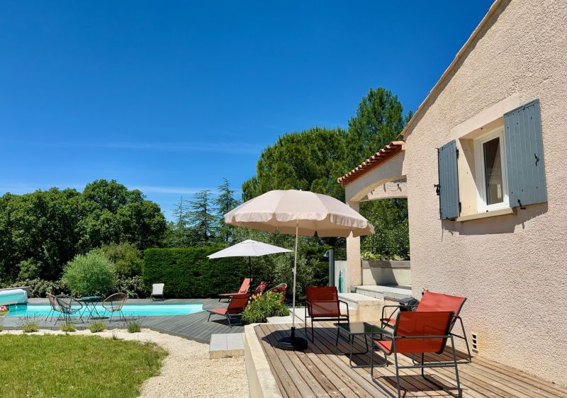 photo 5 Location entre particuliers Barjac maison Languedoc-Roussillon Gard Terrasse