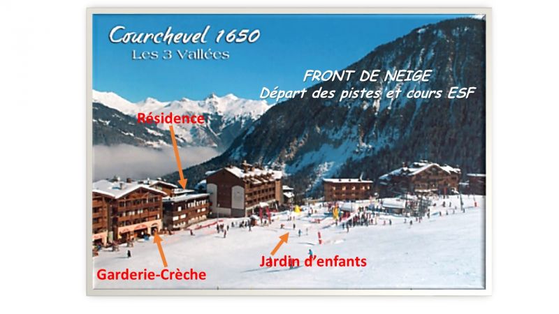 photo 15 Location entre particuliers Courchevel appartement Rhne-Alpes Savoie Vue  proximit