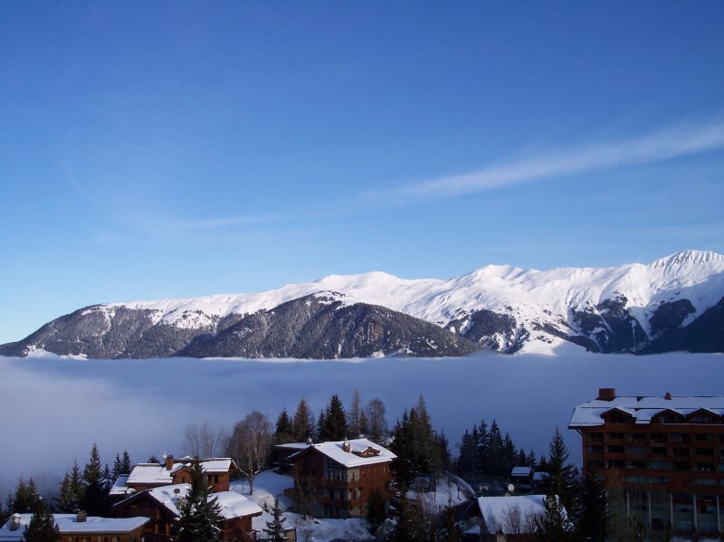 photo 16 Location entre particuliers Courchevel appartement Rhne-Alpes Savoie Vue du balcon