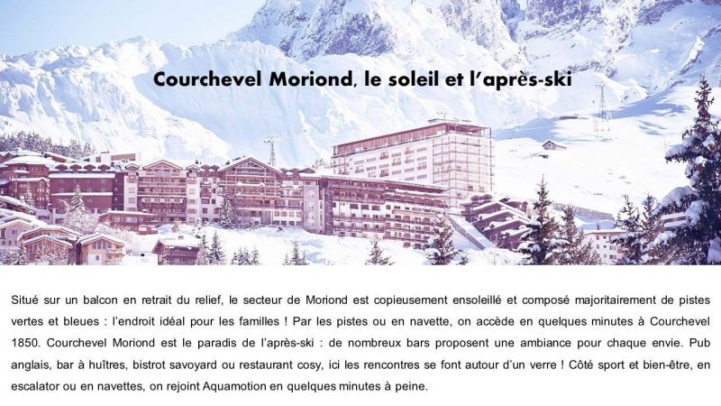 photo 18 Location entre particuliers Courchevel appartement Rhne-Alpes Savoie