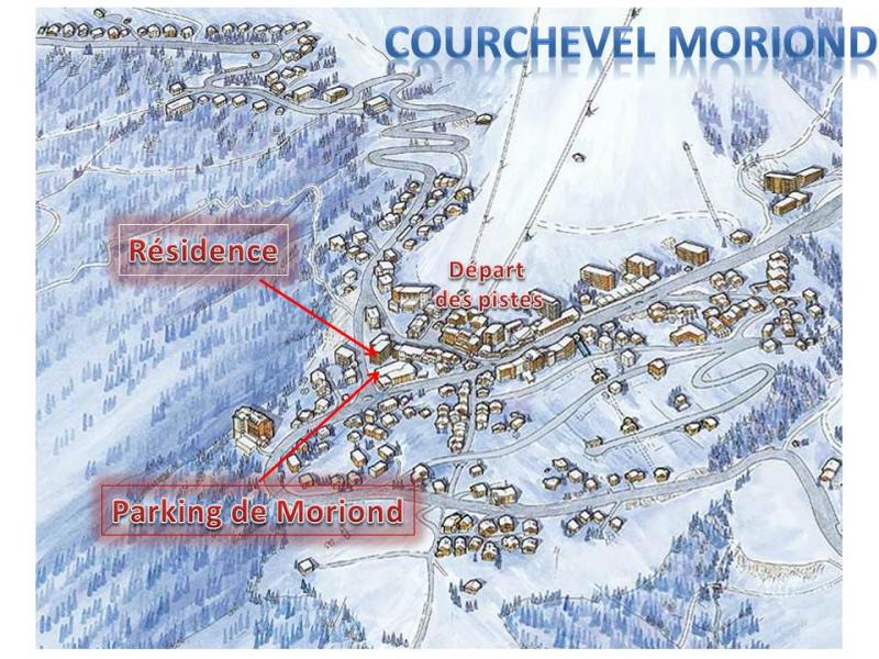 photo 19 Location entre particuliers Courchevel appartement Rhne-Alpes Savoie Plan de la location