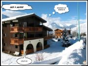 Locations vacances Les 2 Alpes pour 5 personnes: appartement n 1242