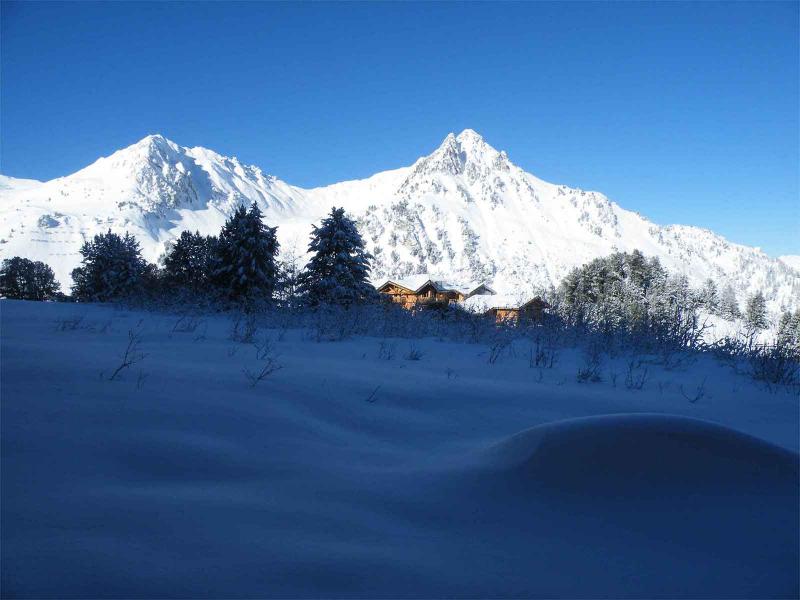 photo 8 Location entre particuliers Les Arcs studio Rhne-Alpes Savoie Vue de la terrasse