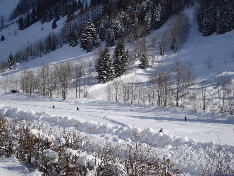 photo 26 Location entre particuliers Le Grand Bornand appartement Rhne-Alpes Haute-Savoie Vue de la terrasse