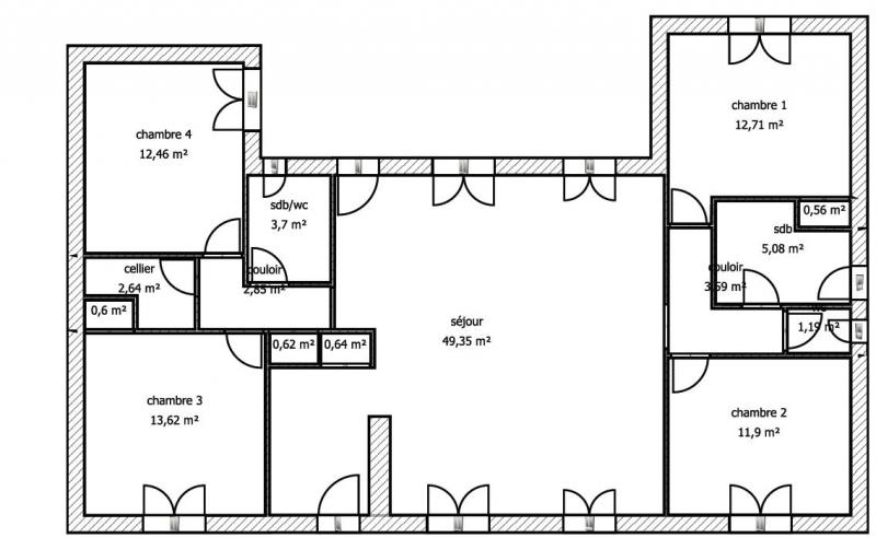 photo 1 Location entre particuliers Le Bois-Plage-en-R maison Poitou-Charentes Charente-Maritime Plan de la location