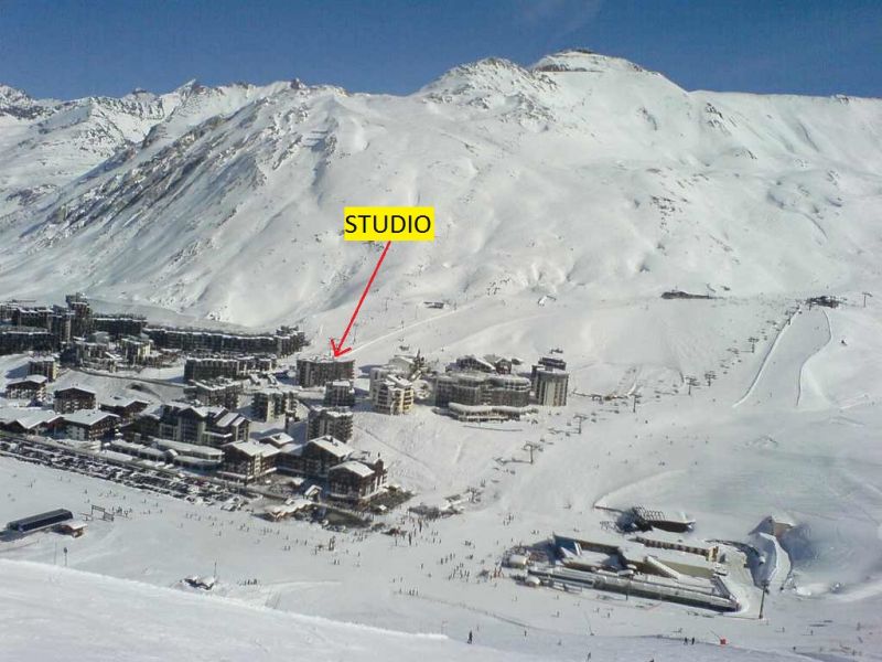 photo 2 Location entre particuliers Tignes studio Rhne-Alpes Savoie Vue extrieure de la location