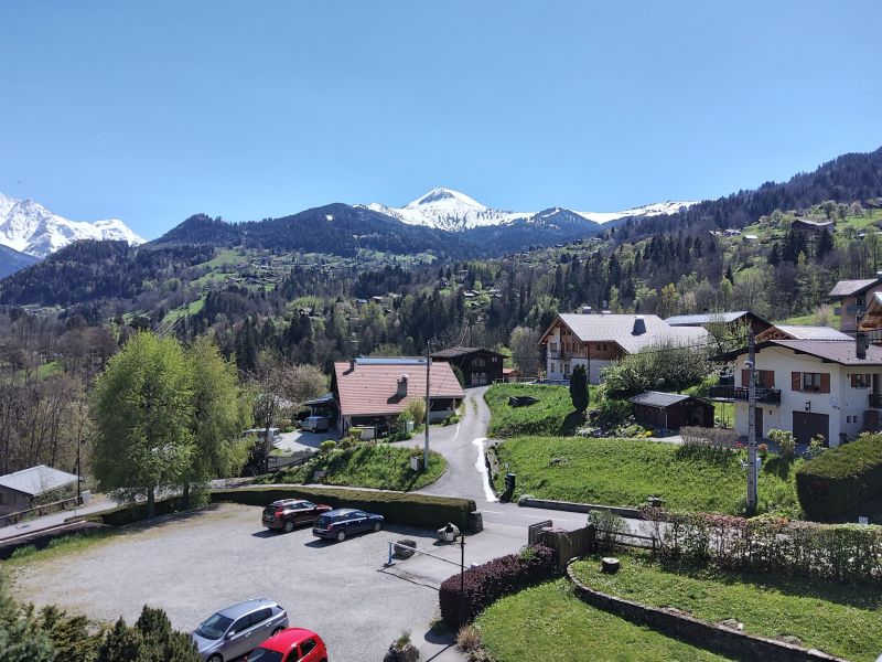 photo 20 Location entre particuliers Saint Gervais Mont-Blanc appartement Rhne-Alpes Haute-Savoie Vue de la terrasse