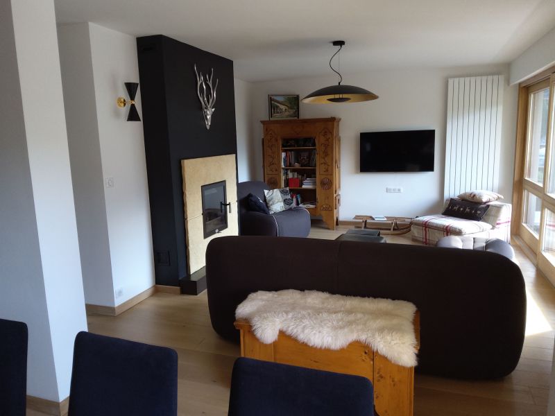 photo 0 Location entre particuliers Saint Gervais Mont-Blanc appartement Rhne-Alpes Haute-Savoie Salon