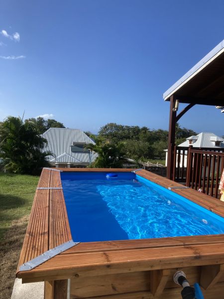 photo 13 Location entre particuliers Sainte Rose bungalow Basse Terre  Piscine