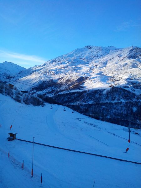 photo 14 Location entre particuliers Les Menuires appartement Rhne-Alpes Savoie Vue de la terrasse