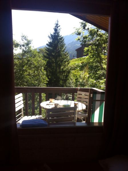 photo 14 Location entre particuliers Valmorel appartement Rhne-Alpes Savoie Vue de la terrasse