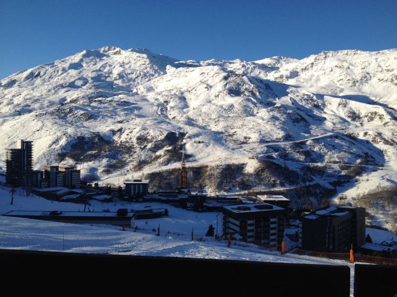 photo 0 Location entre particuliers Les Menuires appartement Rhne-Alpes Savoie Vue du balcon