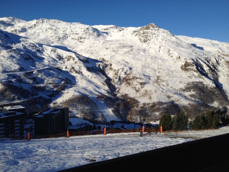 photo 1 Location entre particuliers Les Menuires appartement Rhne-Alpes Savoie Vue du balcon