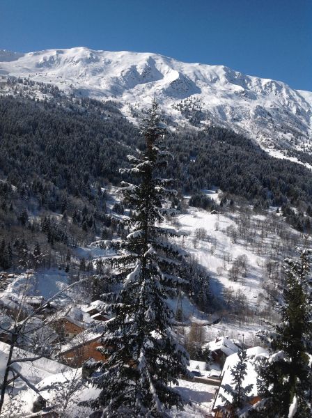 photo 1 Location entre particuliers Mribel chalet Rhne-Alpes Savoie Vue de la terrasse