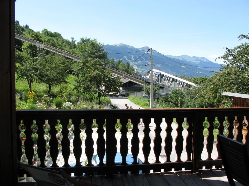 photo 7 Location entre particuliers Les Arcs appartement Rhne-Alpes Savoie Vue du balcon