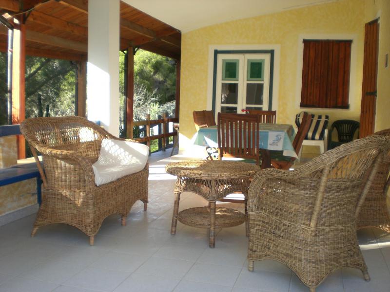 photo 3 Location entre particuliers Villasimius maison Sardaigne Cagliari (province de) Veranda