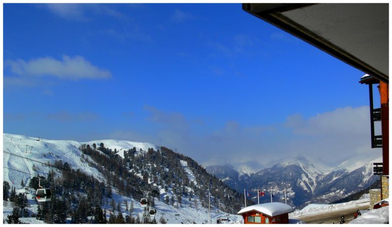 photo 10 Location entre particuliers La Plagne studio Rhne-Alpes Savoie Vue du balcon