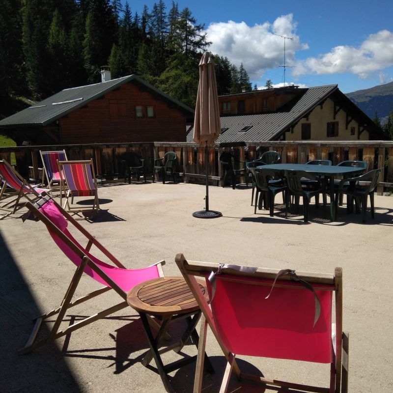 photo 18 Location entre particuliers La Plagne chalet Rhne-Alpes Savoie Terrasse