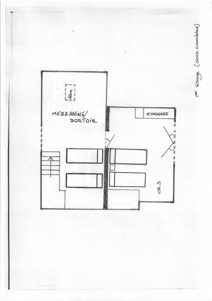 photo 20 Location entre particuliers La Plagne chalet Rhne-Alpes Savoie Plan de la location