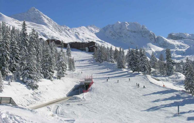 photo 0 Location entre particuliers La Plagne studio Rhne-Alpes Savoie Vue du balcon