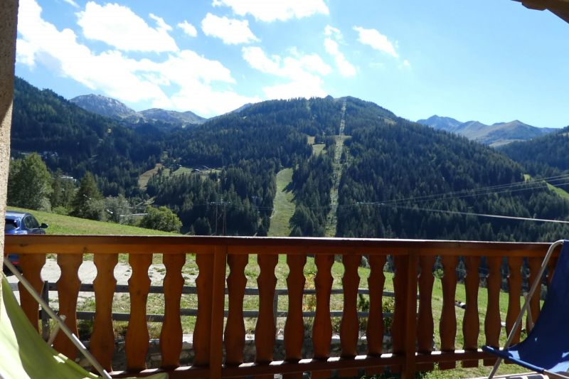 photo 23 Location entre particuliers La Plagne chalet Rhne-Alpes Savoie Vue de la terrasse