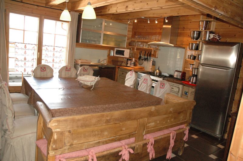 photo 6 Location entre particuliers La Plagne chalet Rhne-Alpes Savoie Cuisine amricaine