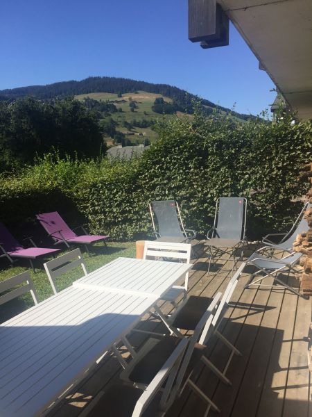 photo 14 Location entre particuliers Megve appartement Rhne-Alpes Haute-Savoie Jardin