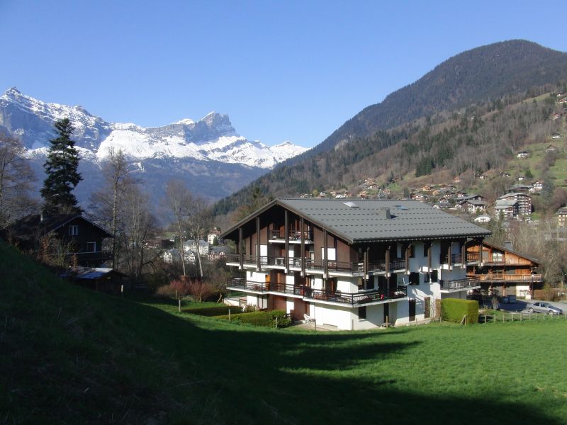 photo 0 Location entre particuliers Saint Gervais Mont-Blanc appartement Rhne-Alpes Haute-Savoie Vue extrieure de la location