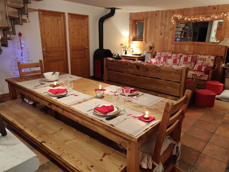 photo 2 Location entre particuliers Saint Gervais Mont-Blanc appartement Rhne-Alpes Haute-Savoie Salle  manger