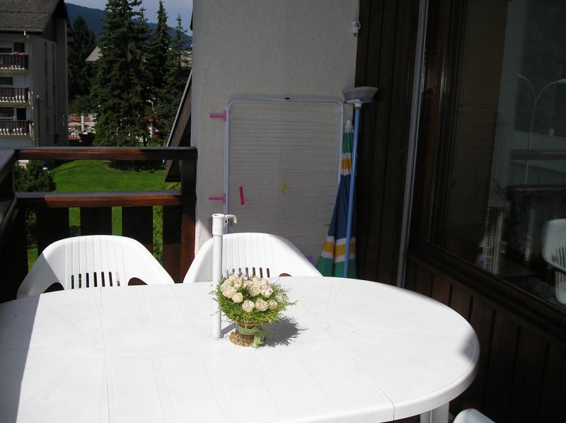 photo 7 Location entre particuliers Samons studio Rhne-Alpes Haute-Savoie Balcon