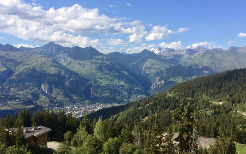 photo 1 Location entre particuliers Les Arcs appartement Rhne-Alpes Savoie Vue du balcon