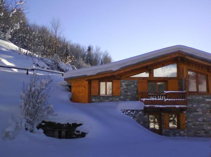 photo 0 Location entre particuliers Les Arcs chalet Rhne-Alpes Savoie Vue extrieure de la location