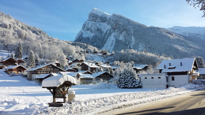 photo 18 Location entre particuliers Samons appartement Rhne-Alpes Haute-Savoie Vue depuis la location