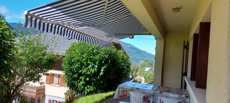 photo 2 Location entre particuliers Samons appartement Rhne-Alpes Haute-Savoie Vue extrieure de la location