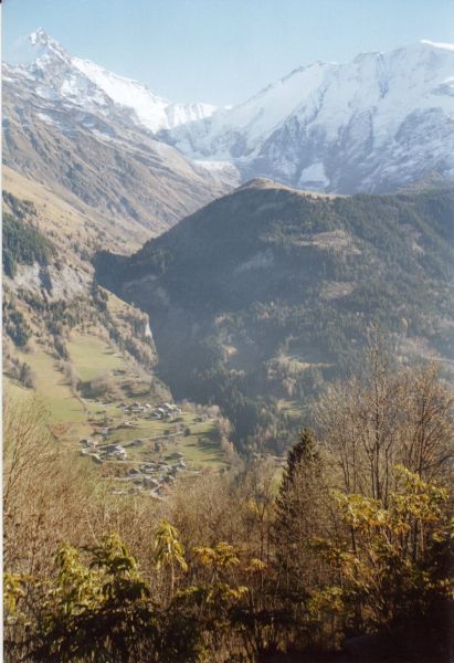 photo 14 Location entre particuliers Les Contamines Montjoie chalet Rhne-Alpes Haute-Savoie Vue depuis la location
