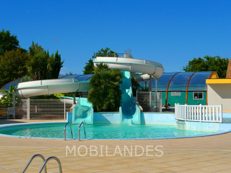 photo 12 Location entre particuliers Biscarrosse mobilhome Aquitaine Landes Piscine