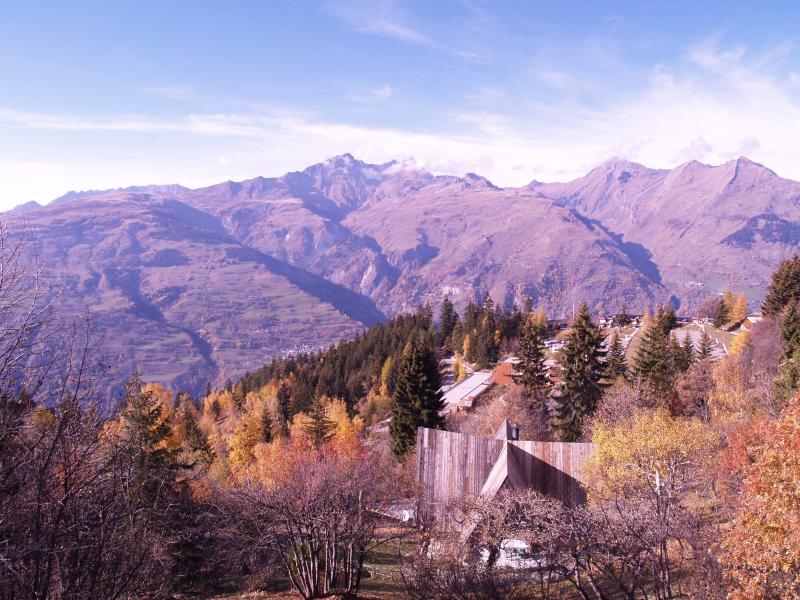 photo 18 Location entre particuliers Les Arcs chalet Rhne-Alpes Savoie Vue de la terrasse