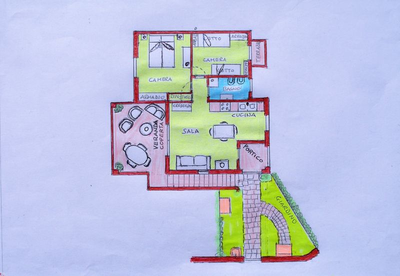 photo 15 Location entre particuliers San Teodoro appartement Sardaigne Olbia Tempio (province de) Plan de la location