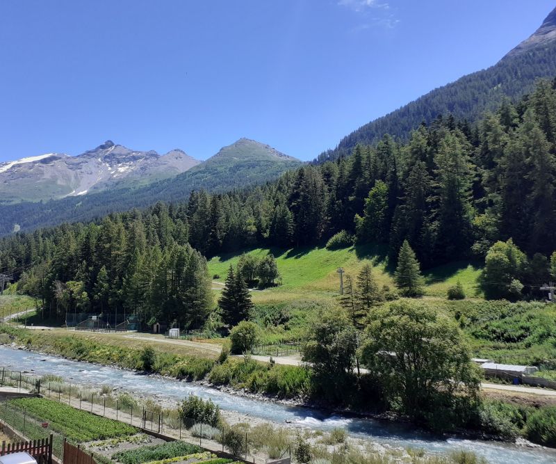 photo 10 Location entre particuliers Val Cenis appartement Rhne-Alpes Savoie Vue du balcon